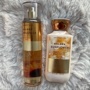 BBW Golden Sunflower Body Lotion and Body Scent